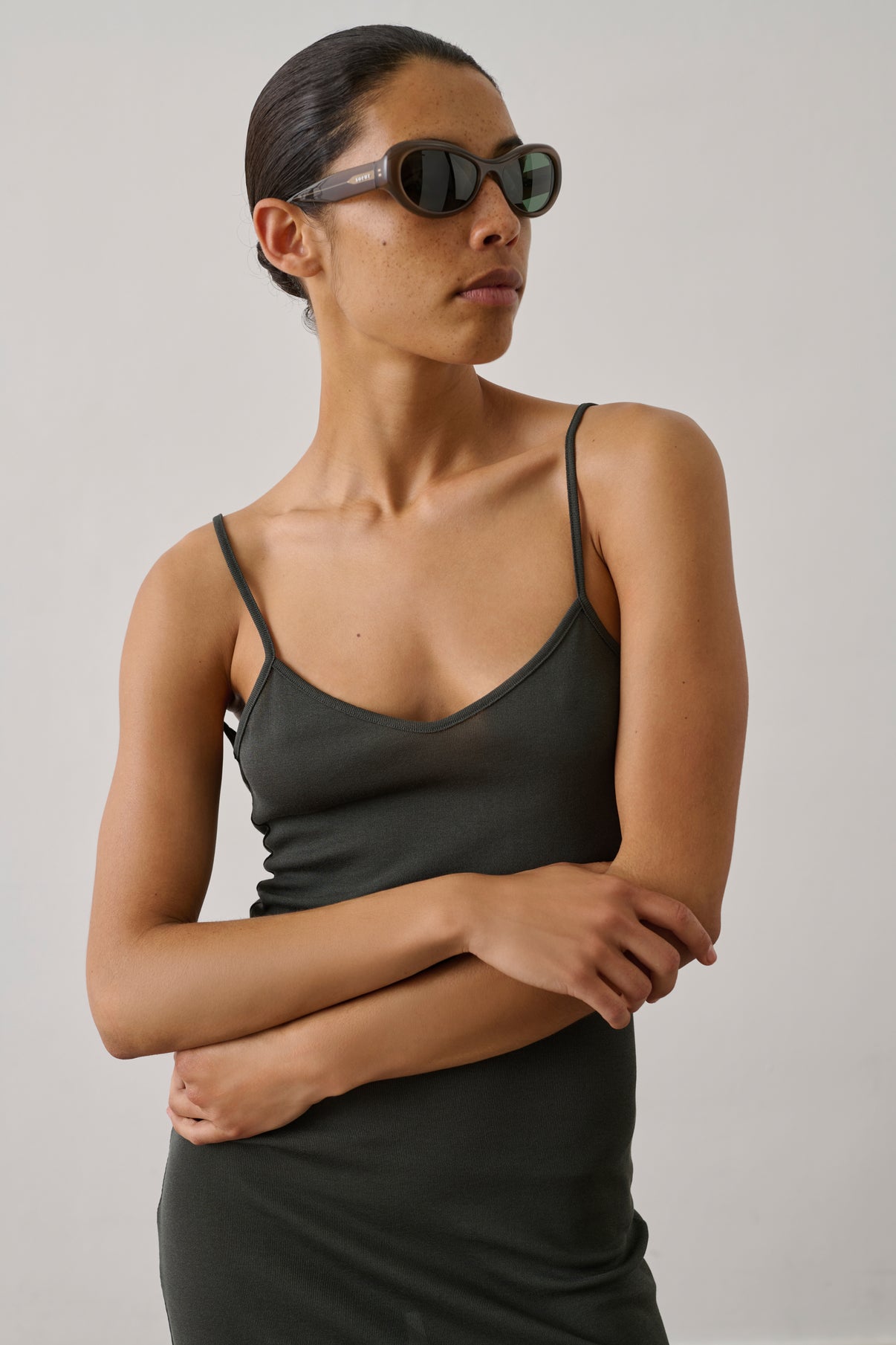 Robe Ithaca - Vert De Gris - Femme vue 3