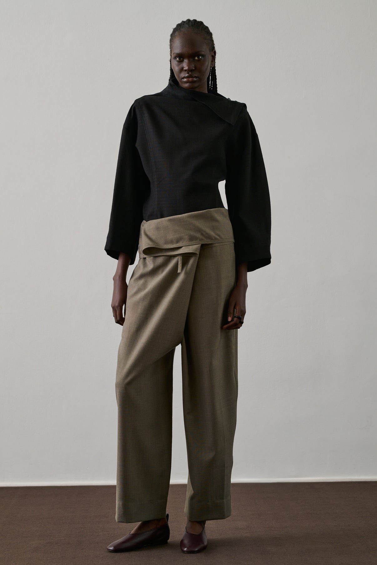 Pantalon Aloe - Gris Vert - Femme vue 1