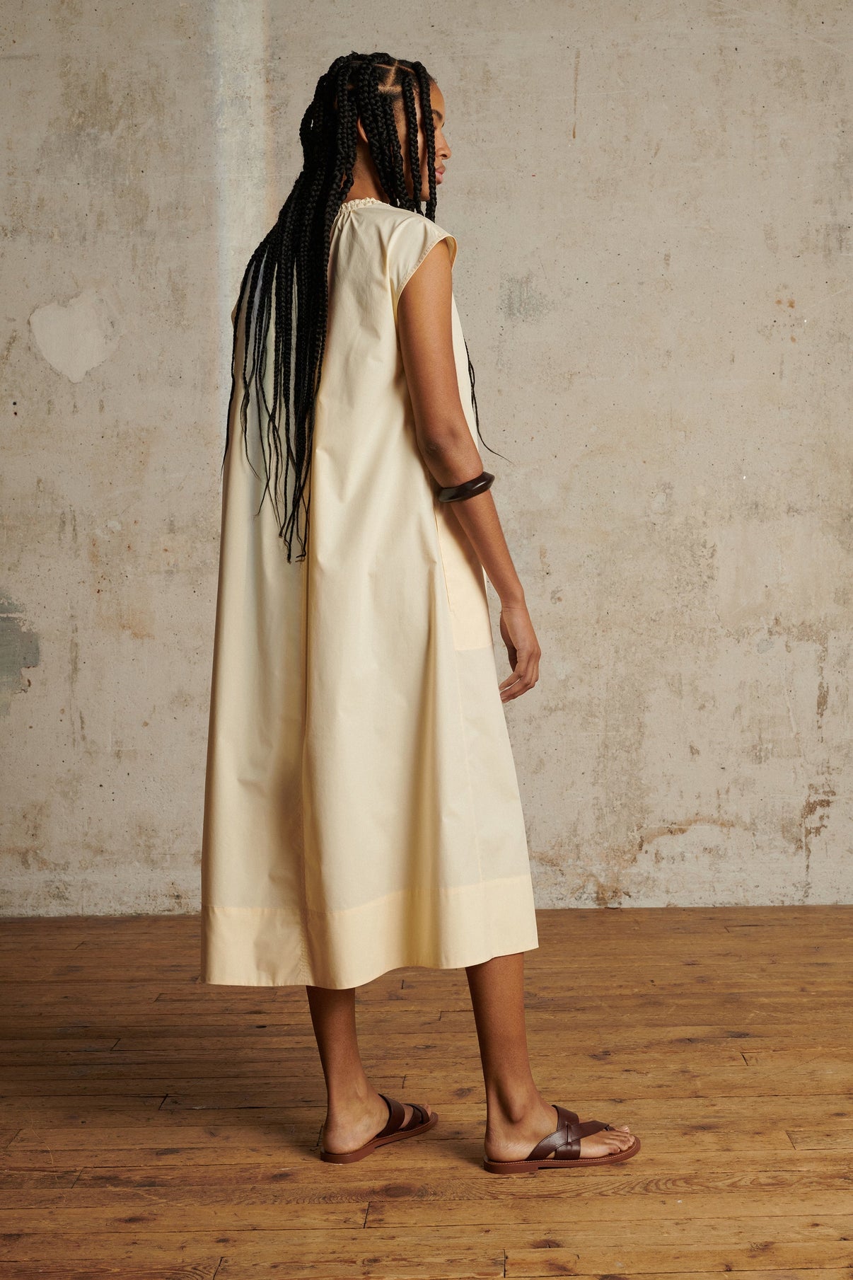 TAMARIS OFF-WHITE DRESS vue 2