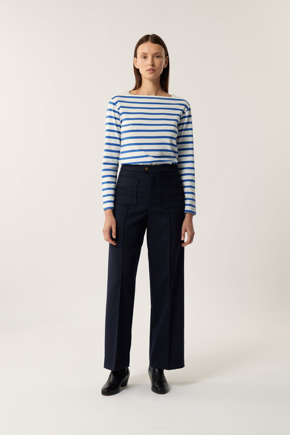 HARRY NAVY TROUSERS vue 1